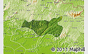 Satellite Map of Chi Lang, physical outside
