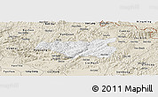 Classic Style Panoramic Map of Chi Lang