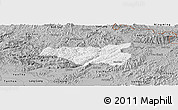 Gray Panoramic Map of Chi Lang