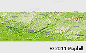 Physical Panoramic Map of Chi Lang