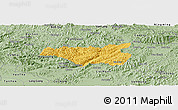 Savanna Style Panoramic Map of Chi Lang