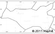 Blank Simple Map of Chi Lang, no labels