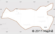 Classic Style Simple Map of Chi Lang, cropped outside
