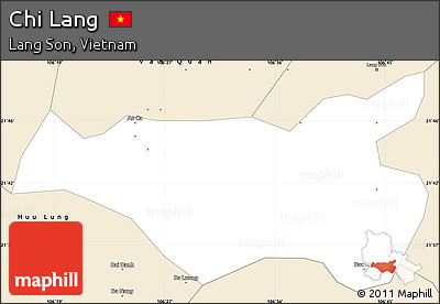 Classic Style Simple Map of Chi Lang