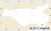 Classic Style Simple Map of Chi Lang, single color outside