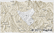 Classic Style 3D Map of Than Uyen