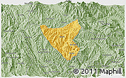 Savanna Style 3D Map of Than Uyen