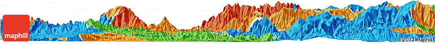 Political Horizon Map of Than Uyen