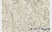 Shaded Relief Map of Than Uyen