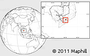 Blank Location Map of Can Duoc
