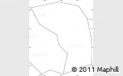 Blank Simple Map of Can Giuoc, no labels