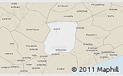 Classic Style 3D Map of Hong Dan