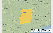 Savanna Style Map of Hong Dan