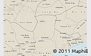 Shaded Relief Map of Hong Dan
