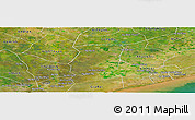 Satellite Panoramic Map of Hong Dan