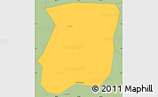 Savanna Style Simple Map of Hong Dan