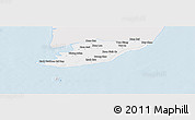 Silver Style Panoramic Map of Ngoc Hien, single color outside