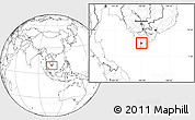 Blank Location Map of Tran Van Thoi