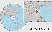 Gray Location Map of Nghi Loc, highlighted parent region