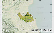 Satellite Map of Nghi Loc, lighten