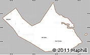 Gray Simple Map of Nghi Loc, cropped outside
