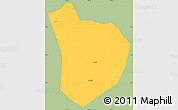 Savanna Style Simple Map of Nghia Dan, single color outside