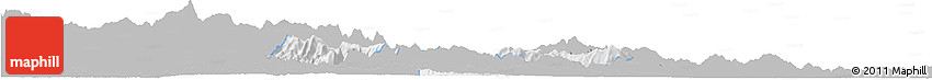 Gray Horizon Map of Quy Chau, single color outside