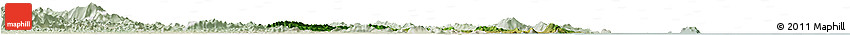Satellite Horizon Map of Quynh Luu, lighten