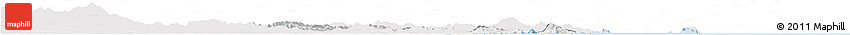 Silver Style Horizon Map of Quynh Luu, single color outside