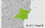 Physical Map of Quynh Luu, lighten, desaturated