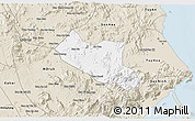 Classic Style 3D Map of Song Hinh