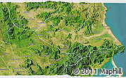 Satellite 3D Map of Song Hinh