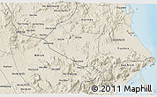 Shaded Relief 3D Map of Song Hinh
