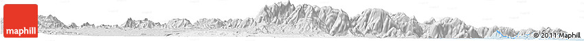 Silver Style Horizon Map of Song Hinh