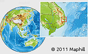 Physical Location Map of Song Hinh
