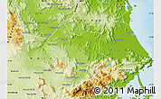 Physical Map of Song Hinh