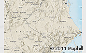 Shaded Relief Map of Song Hinh