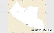 Classic Style Simple Map of Song Hinh, single color outside