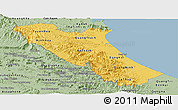 Savanna Style Panoramic Map of Quang Binh