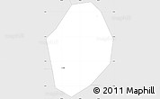 Silver Style Simple Map of Minh Long