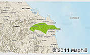 Physical 3D Map of Son Tinh, shaded relief outside