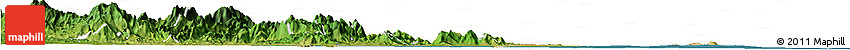 Satellite Horizon Map of Son Tinh