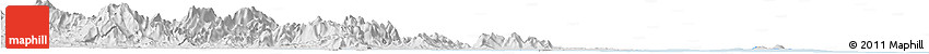 Silver Style Horizon Map of Son Tinh
