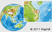 Physical Location Map of Son Tinh, highlighted parent region