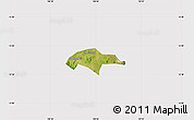Satellite Map of Son Tinh, cropped outside
