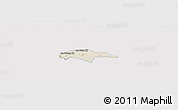 Shaded Relief Panoramic Map of Son Tinh, cropped outside