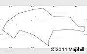 Blank Simple Map of Son Tinh, cropped outside, no labels