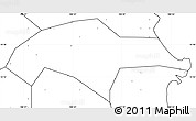 Blank Simple Map of Son Tinh, no labels