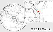 Blank Location Map of Ben Hai, highlighted parent region