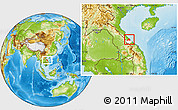 Physical Location Map of Ben Hai, highlighted parent region